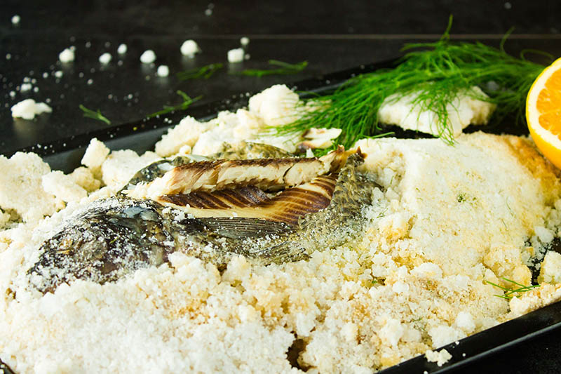Salt Crusted Whole Baked